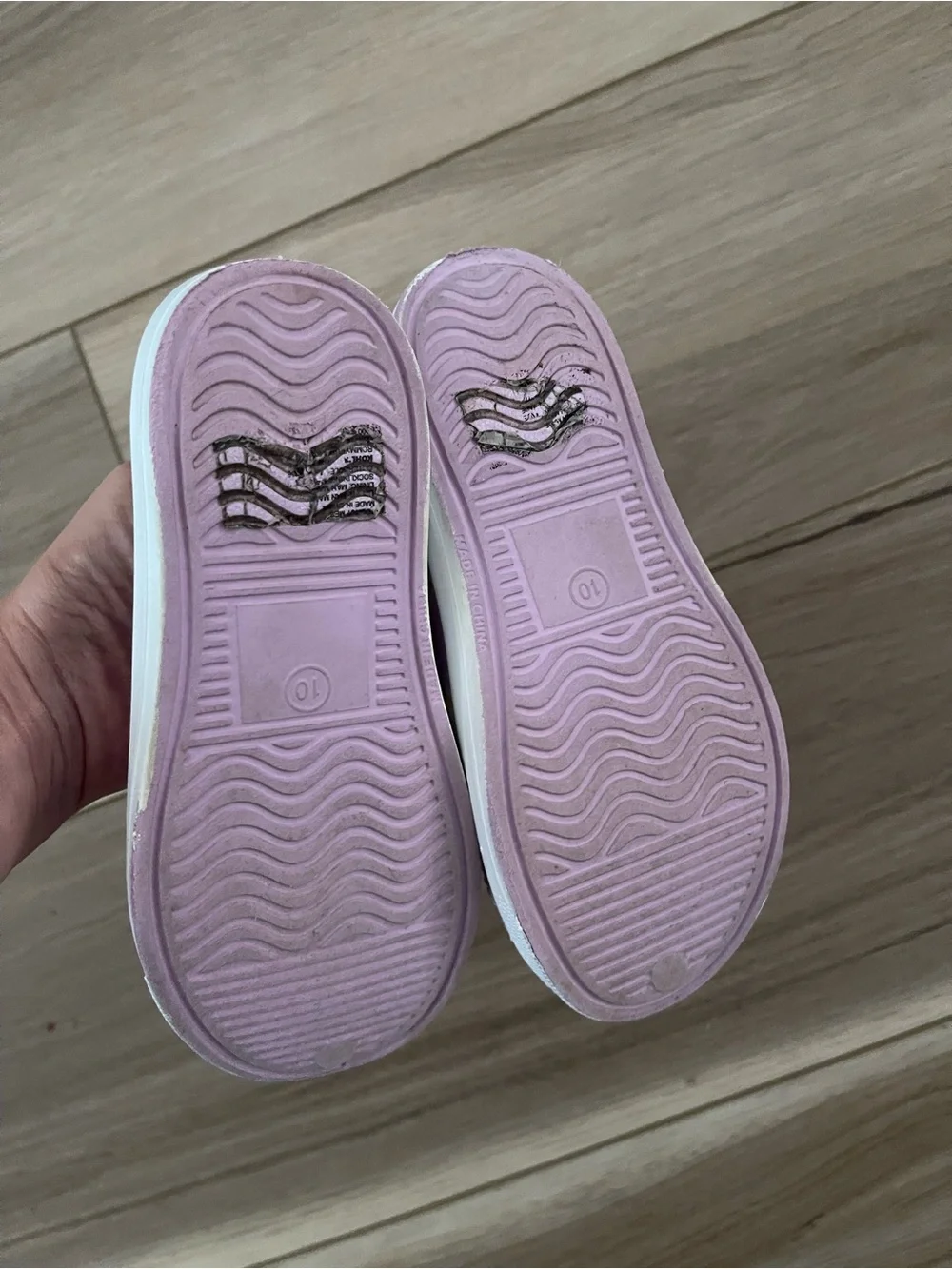 Jumping Beans Lilac Daisy Water Shoes with White Toe Cap
